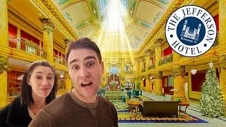 Weekend Getaway at the Historic Jefferson Hotel: A Christmas Couple Adventure!