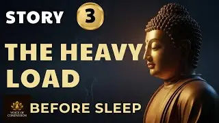 The Heavy Load | A Buddhist Bedtime Story About Letting Go Before Sleep | Voice of Compassion