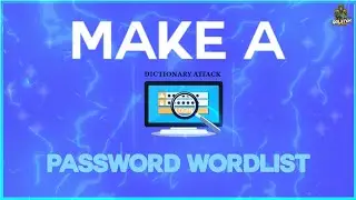 How to make password wordlist for brute-force attack | [English]