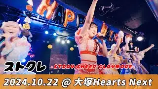 ストクレ、ストレイ シープ クレイモア、stray sheep claymore @ 大塚Hearts Next  2024.10.22（４K動画）