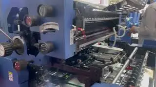 2 colour offset printing machine