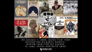 Duke Law | Public Domain Day 2025