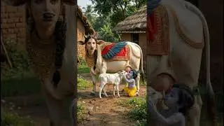Divine Miracle of Chinni Krishna | From Sacred Cow to Kamadhenu #ai #lordkrishna #krishna #god #cow
