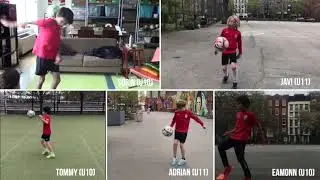Skills Challenge: Round 8 - U10/U11 - Juggling - Spin off back