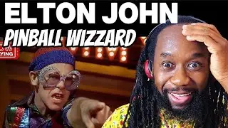 ELTON JOHN Pinball Wizzard REACTION - Oh my gosh! He blew this song away! First time hearing