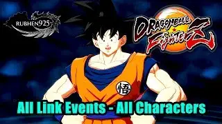 DRAGON BALL FighterZ - All Link Events | Secret Scenes for All Characters