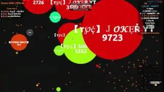 Agar.io - TPC vs OWN // Agario Clan War WIN TPC - Official Match