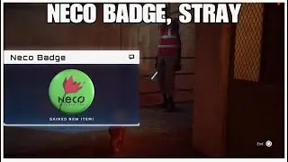 How to find the neco badge in Stray