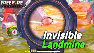 New Invisible landmine trick free fire 🔥|| After OB30 update 😱#adigaming