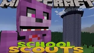 Minecraft School Scouts - FIVE NIGHTS AT FREDDY'S TRAPPING BONNIE!!