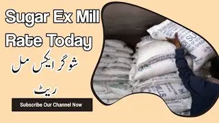 Sugar Ex Mill Rate Today | Cheeni K Rate Main Izafa | Today Sugar Price In Sugar Mill 13 Feb 2024