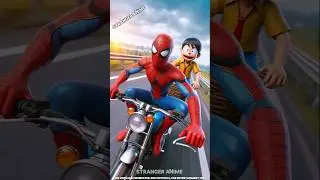 Doraemon margaya Bus 🚌 Blast me ab Kya Karega Spider Man#shortvideo #avengers