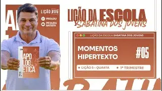 Li&ccedil;&atilde;o da  ESCOLA SABATINA JOVEM , Quarta 28/01/2026 