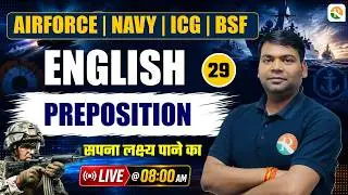 Preposition-1 / Airforce English Classes 2026 / Navy English Classes / Airforce New Batch Course