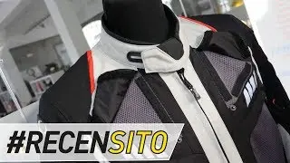 Clover Crossover-3 WP Airbag. Recensione giacca touring 4 stagioni [ENGLISH SUB]