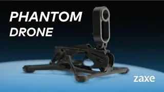 3D Printed Drone | Phantom Drone Printed with PA12-CF  #Zaxe