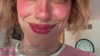 Giantess Finds Tiny - Giantess Vore