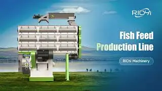RICHI Triple-Stage Conditioner Fish Feed Pellet Machine &ndash; Maximized Nutrition & Performance