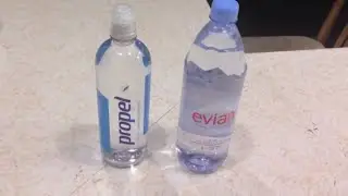Jon Drinks Water #3557 evian VS propel water