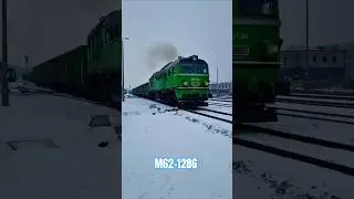 Gagarin M62-1286 startuje z ładownym składem  ze Ścinawki Średniej do Kłodzka Gł&oacute;wnego #pociągi #m62