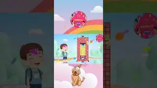 Numberblocks addition 4 same Numbers #mathsforkids#learntocount#12345#shorts#youtubeshorts