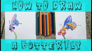 Let's Get Drawing! Ep. 18 - Butterfly