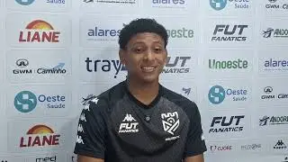 Entrevista com Carlos André | Grêmio Prudente 4 X 0 Olímpico 