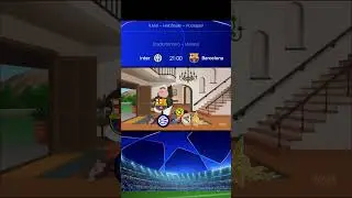 UCL 24/25 semifinals Inter vs FC Barcelona prediction memes