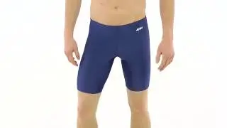 Dolfin Competition Team Solid Mens Jammer Swimsuit | SwimOutlet.com