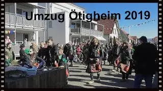 Narrensprung 2019 in &Ouml;tigheim || Umzug in &Ouml;tigheim 2019 #1