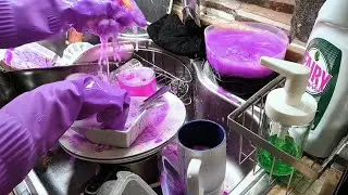 Relaxing Dishwashing Routine | Sparkling Clean Kitchen ASMR