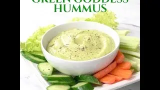 Green Goddess Hummus - Light, Healthy and Super Delicious!