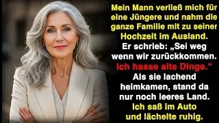 Er sagte, ich sei alt und für ihn gestorben – also begrub ich unser 2.000.000 €-Haus!