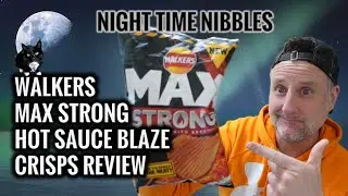 Cheese Fest GONE WRONG or did it? 🧀 Walkers Max Strong Hot Sauce Blaze Crisps 🧀 FOOD REVIEW