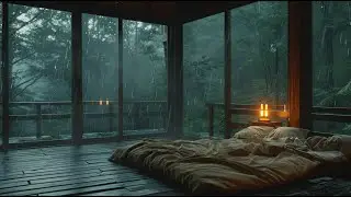 Calming Forest Rain Sounds for Sleeping, Studying, Meditation, Focus and Stress Relief at Night