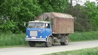 Sen&aacute;že tr&aacute;vy a vojtě&scaron;ky ZERA R&aacute;jec, řezačka Claas, traktory JCB + Liaz Mates Trambus! Sil&aacute;že R&aacute;ječko