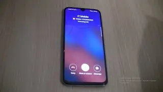 Oppo Find X fake on Samsung Galaxy A40 fake call Incoming call