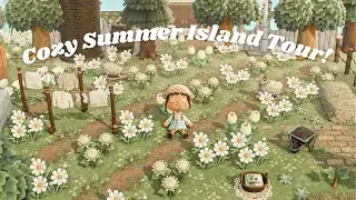 Cozy Summer Island Tour! | Animal Crossing New Horizons