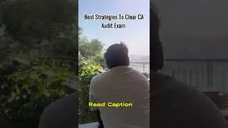 Best Strategies to Clear CA  Audit Exam | CA Abhishek&nbsp;Bansal