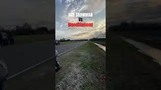 AGR SNOWMAN VS BLOOD-DIAMOND #minibike #fast #predator212 #racing #automobile