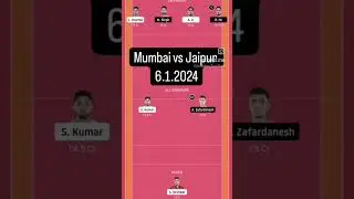 mum vs jai Kabaddi Dreamt1 Team | MUM vs JAI Dream11 Prediction | U Mumba vs Jaipur Pink Panthers