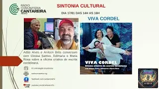 VIVA CORDEL - OFICINA CRIATIVA DE ESCRITA CORDELEANA | SINTONIA CULTURAL - 17/01/2026