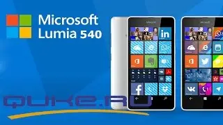 Обзор Microsoft Lumia 540 ◄ Quke.ru ►