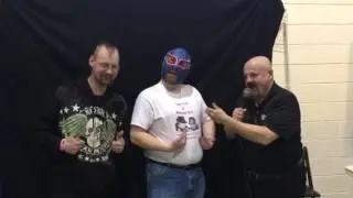 WWE Hall of Fame Ring Announcer Howard Finkle announces Capt Fizz & That Masked Guy