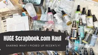 HUGE Scrapbook com Haul!
