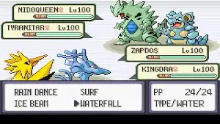 Battle Tower Doubles Emerald - Bulky Rain Offense