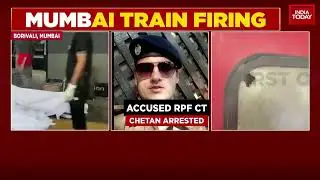 Watch Official At Mumbai Train Firing Spot Briefs Media Following A RPF Cop Shot Dead 4 People