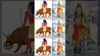 Egypt God Vs Hindu Bhagwan #facts #youtubeshorts #shortsvideo #egypt #indian #god #shorts #mahadev