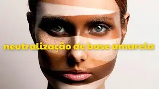 PASSO A PASSO DE COMO NEUTRALIZAR BASE AMARELADA | COLORIMETRIA NA MAQUIAGEM