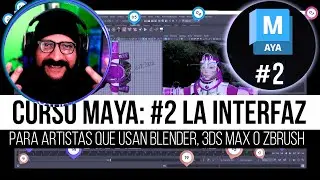Tutorial MAYA CAP #2 LA LA INTERFAZ PROFESIONAL
